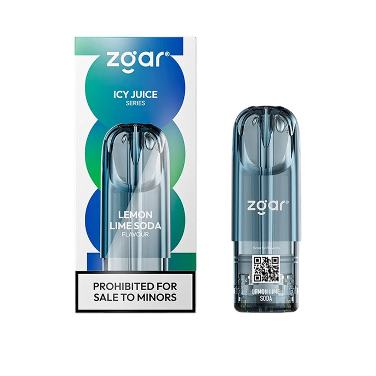Zgar冰熊6.0s烟弹-3.0ml单颗装-经典雪碧口味