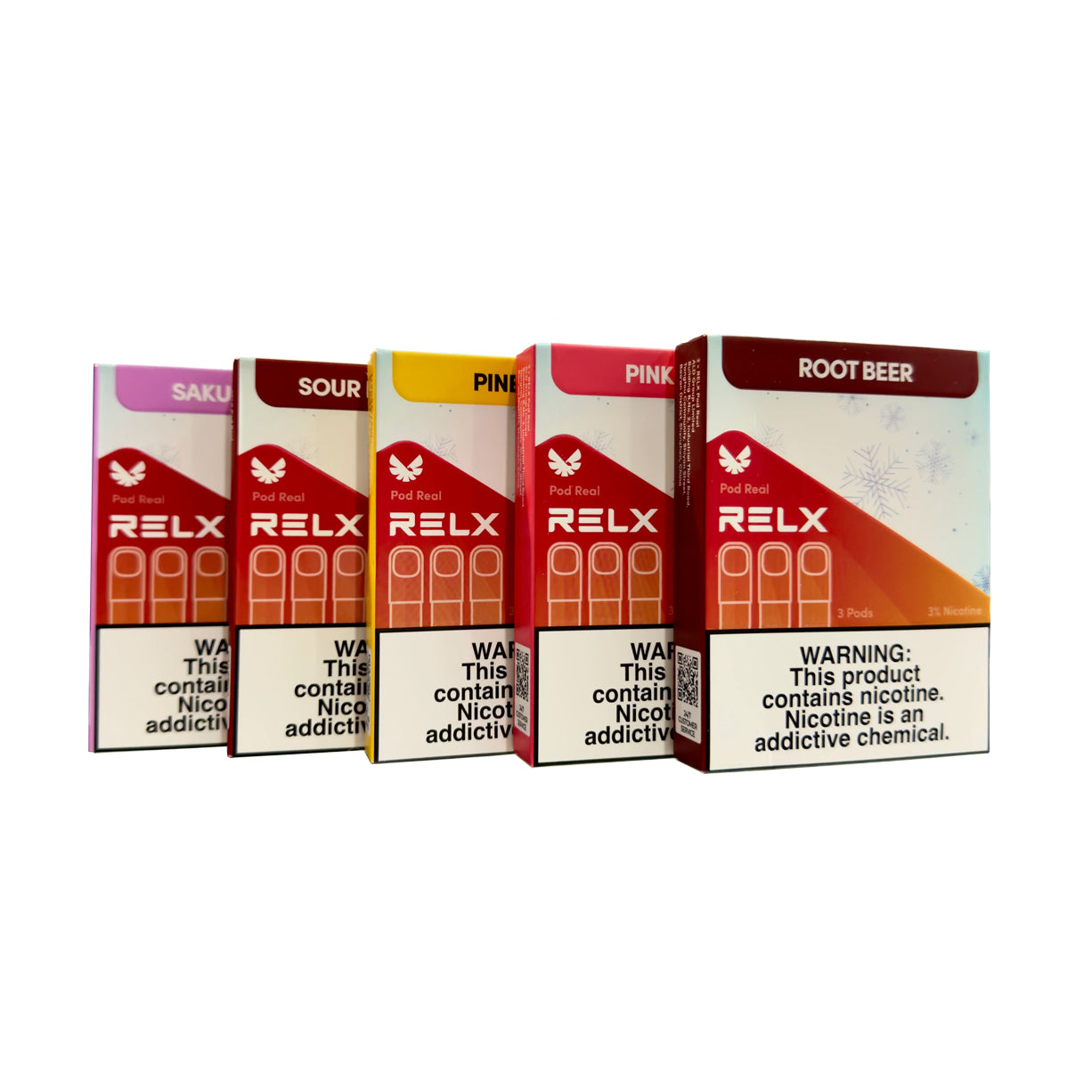 悦刻RELX Pod Real正品外贸弹五代|3盒装9颗 优惠套餐|口味随心选