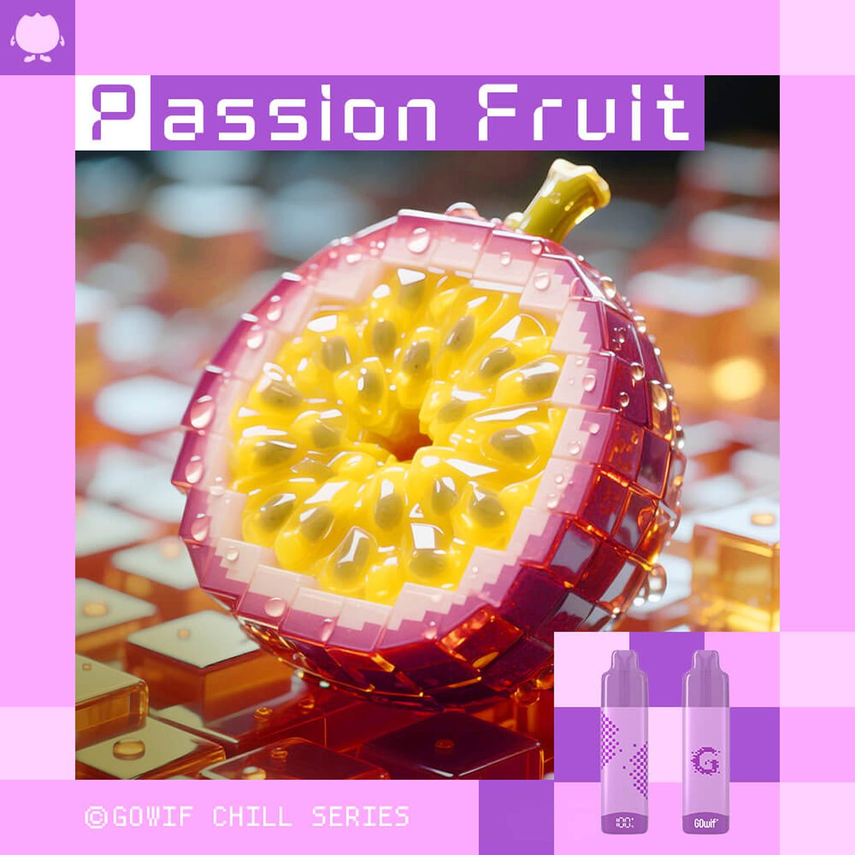 高维正品 GOwif Chill 陶瓷芯涡轮大功率极凉系列 18000口一次性电子烟 | 多款口味任选