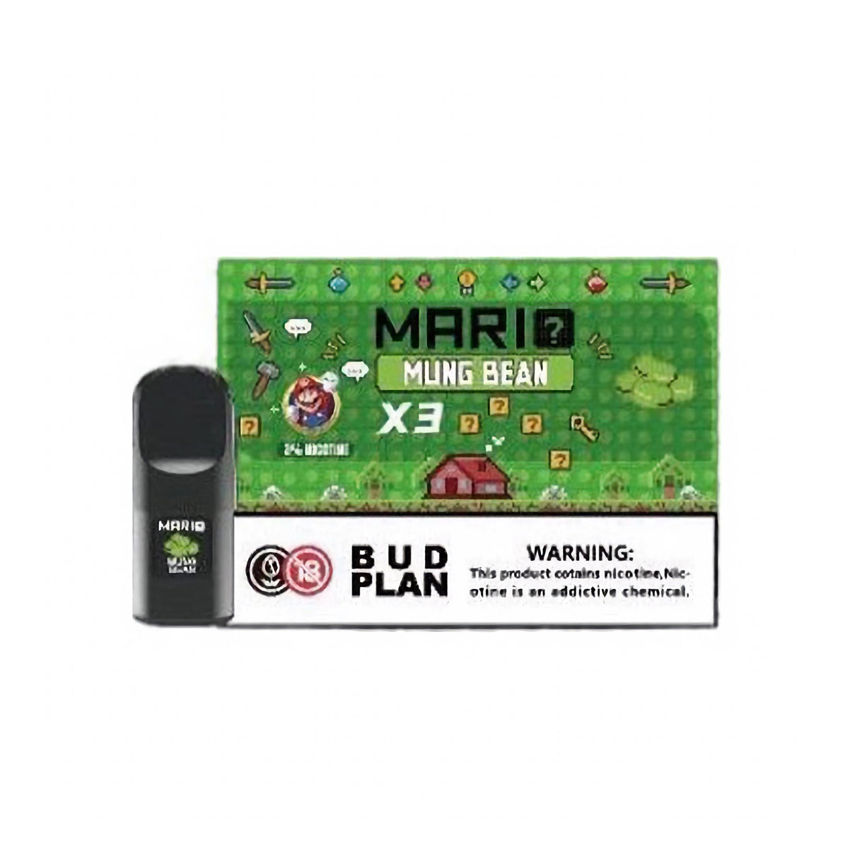 马里奥正品六代 Mario 6TH 通配烟弹3颗装 | 兼容悦刻4/5/6/7代烟杆