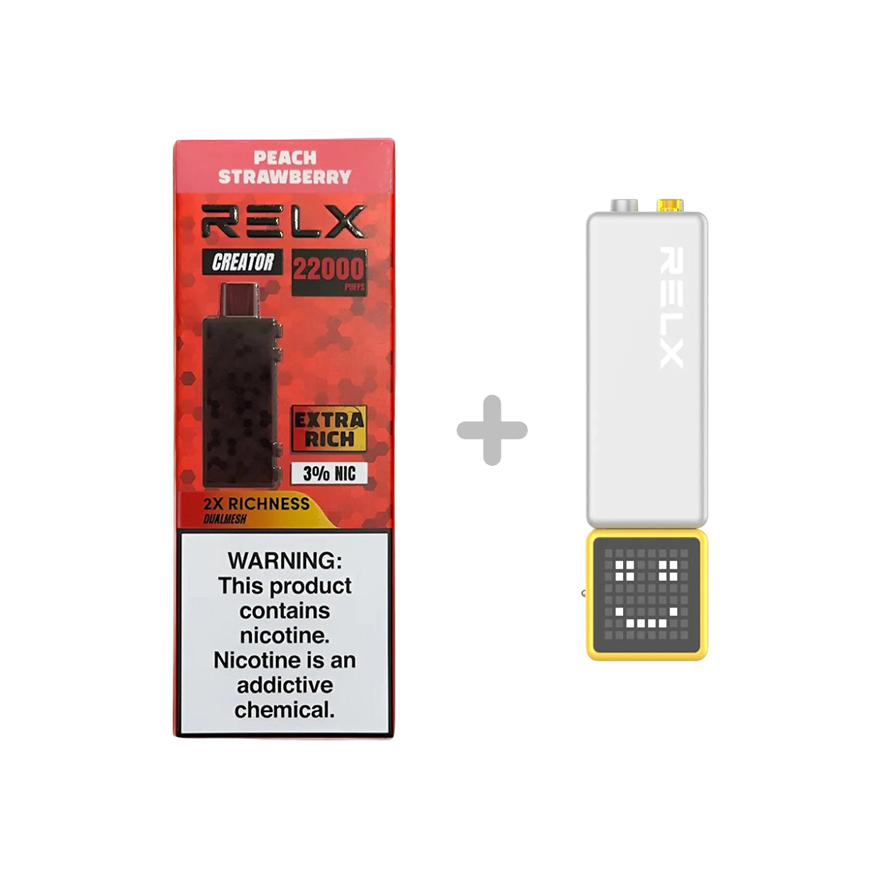 悦刻RELX正品积木乐高RELX Creator 22000口|套餐多口味搭配|适配1代/2代弹杆