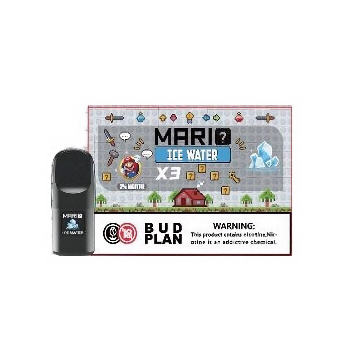 马里奥正品六代 Mario 6TH 通配烟弹3颗装 | 兼容悦刻4/5/6/7代烟杆