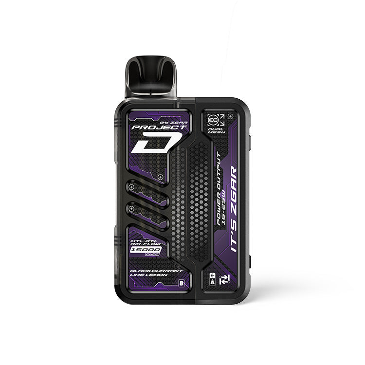 冰熊积木ZGAR正品  PROJECT-D 15000口 可拆卸套装/烟弹电子烟 | 多口味可选
