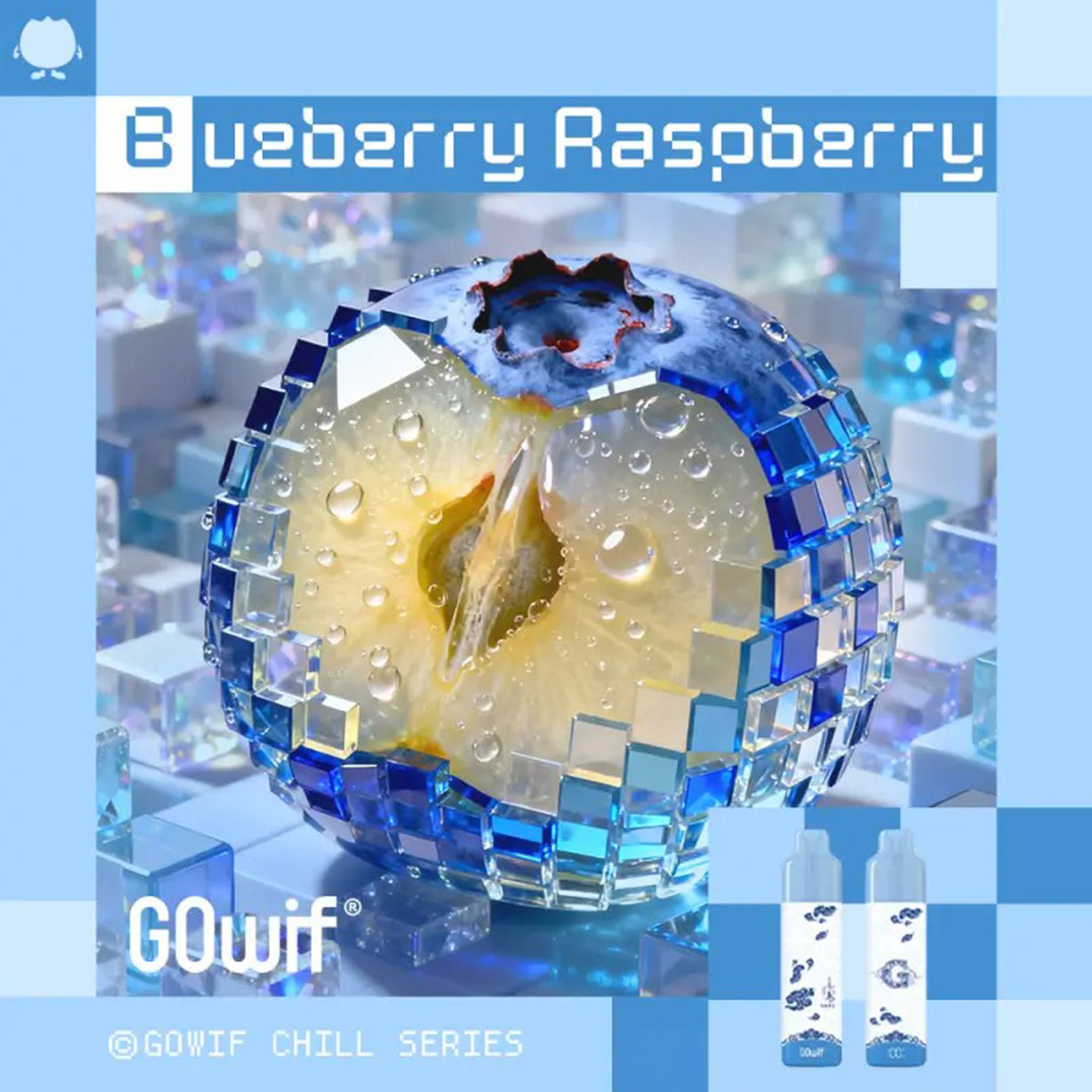 高维正品 GOwif Chill 陶瓷芯涡轮大功率极凉系列 18000口一次性电子烟 | 多款口味任选