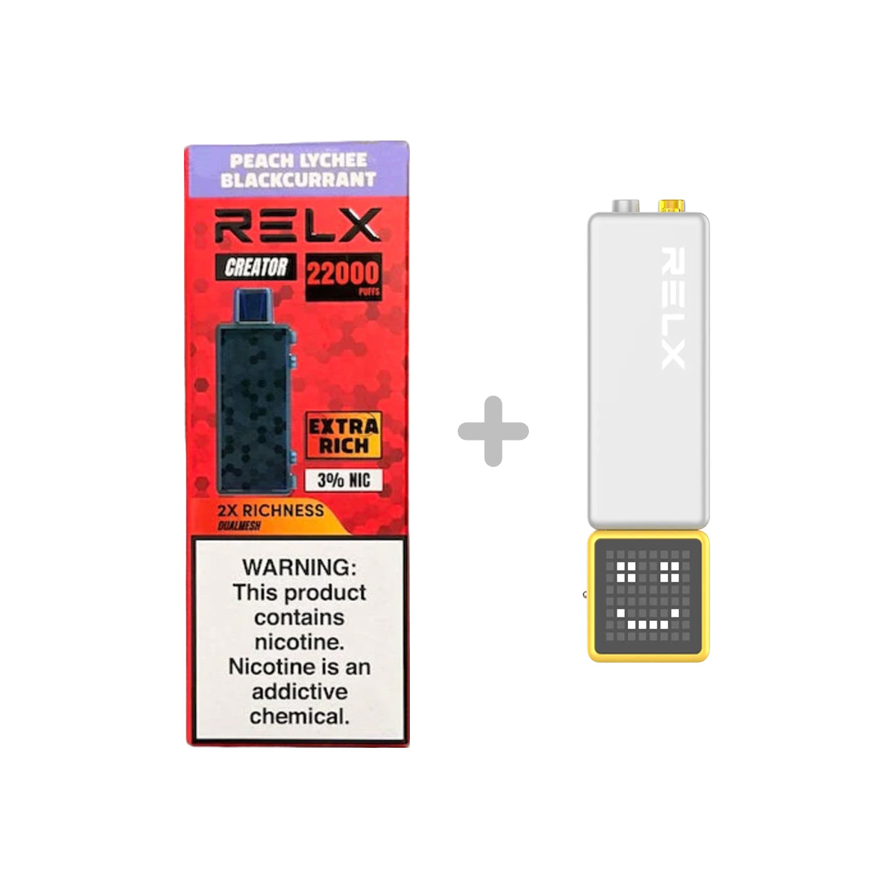 悦刻RELX正品积木乐高RELX Creator 22000口 | 套餐多口味搭配 | 适配1代/2代/3代弹杆
