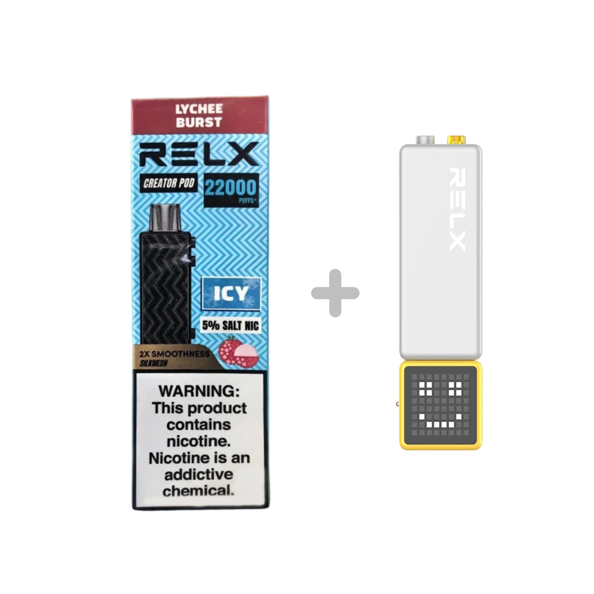 悦刻RELX正品积木乐高RELX Creator 22000口 | 套餐多口味搭配 | 适配1代/2代/3代弹杆