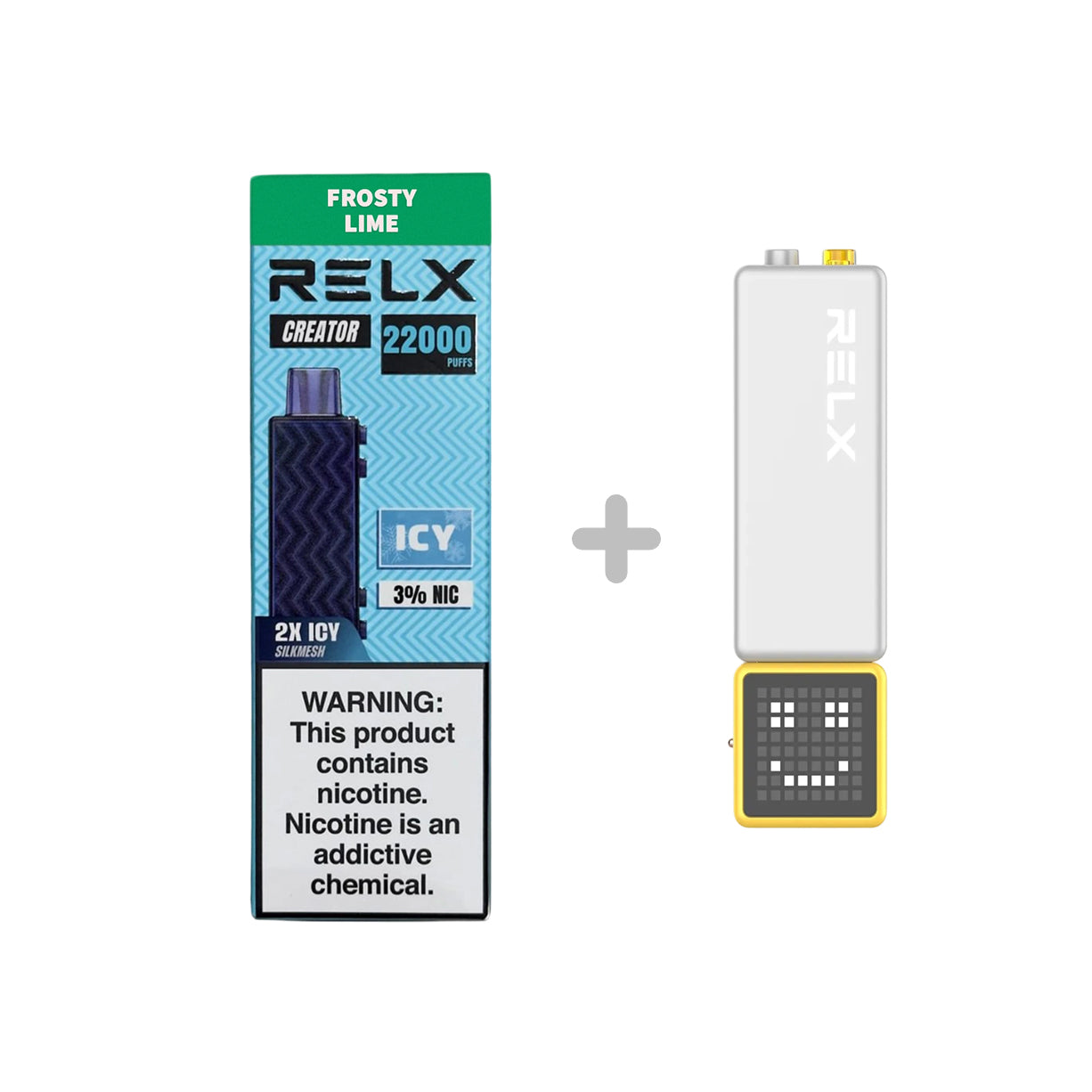 悦刻RELX正品积木乐高RELX Creator 22000口|套餐多口味搭配|适配1代/2代弹杆