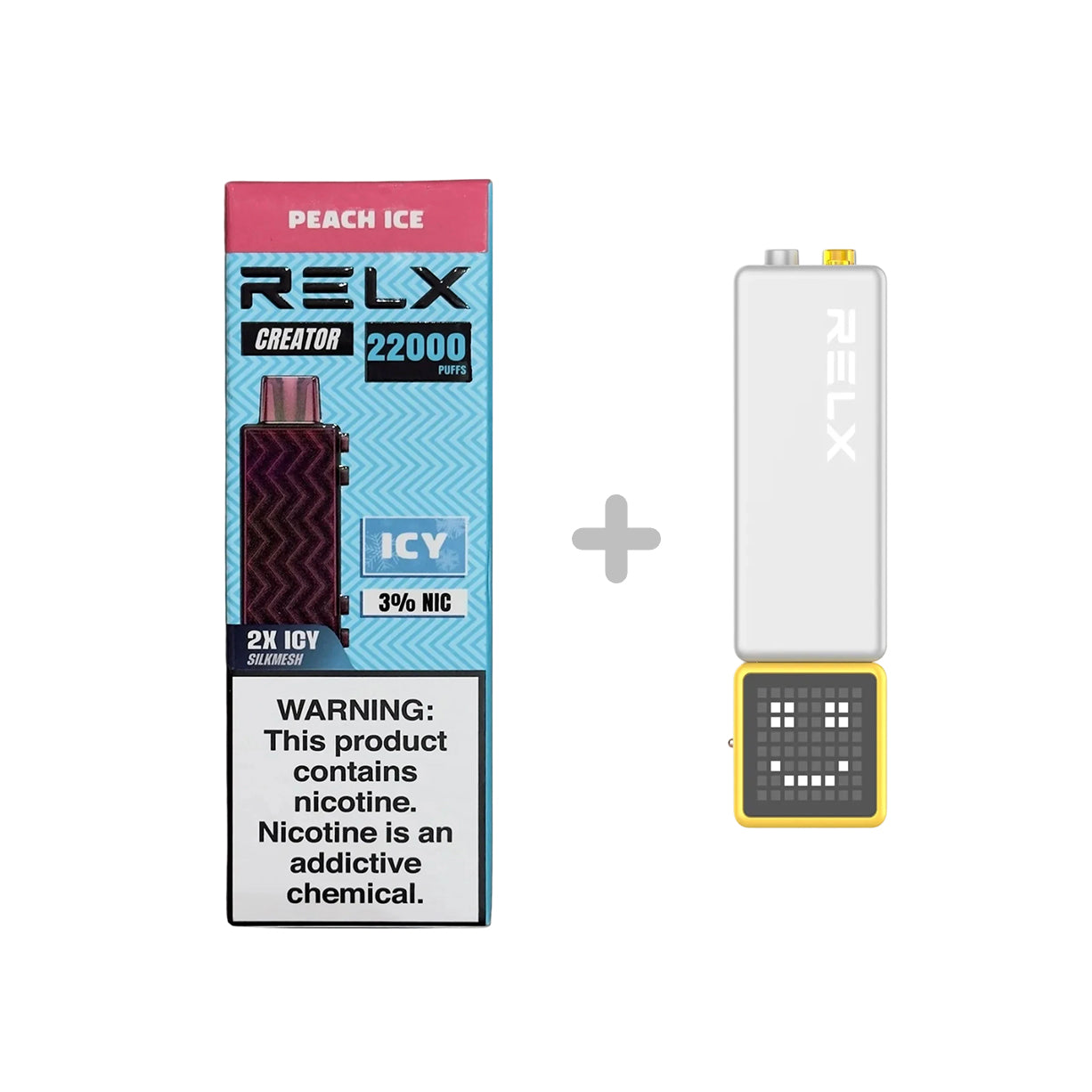 悦刻RELX正品积木乐高RELX Creator 22000口|套餐多口味搭配|适配1代/2代弹杆