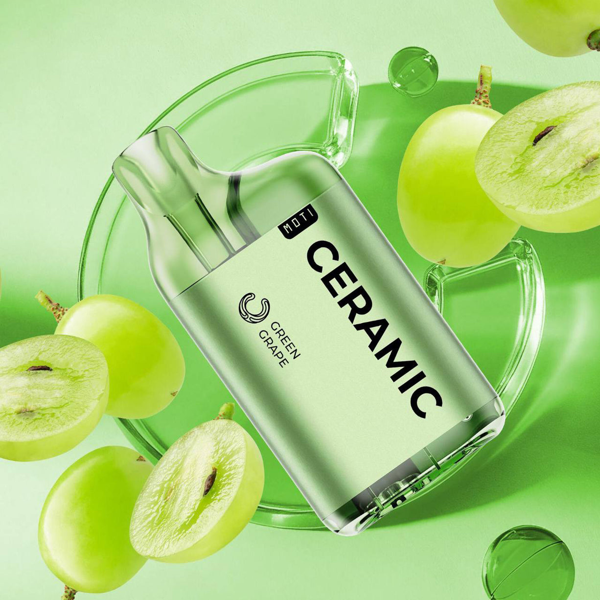 魔笛正品 MOTI CERAMIC 10000口 陶瓷芯系列 可视油仓 一次性电子烟 | 多款口味任选