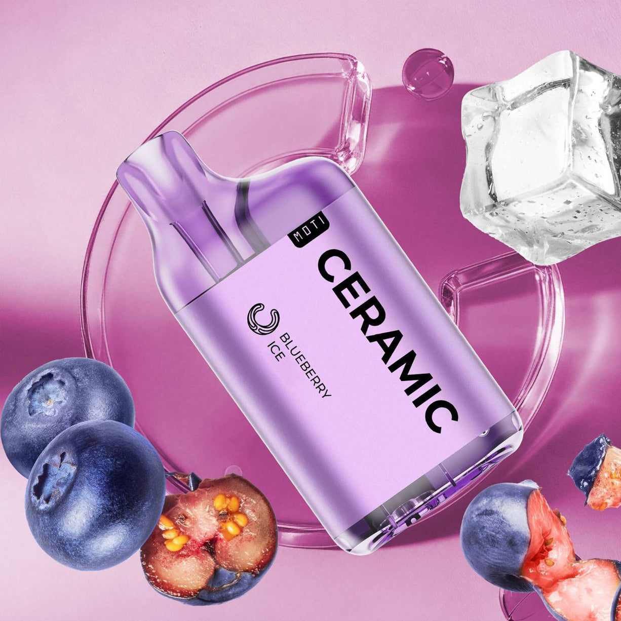 魔笛正品 MOTI CERAMIC 10000口 陶瓷芯系列 可视油仓 一次性电子烟 | 多款口味任选