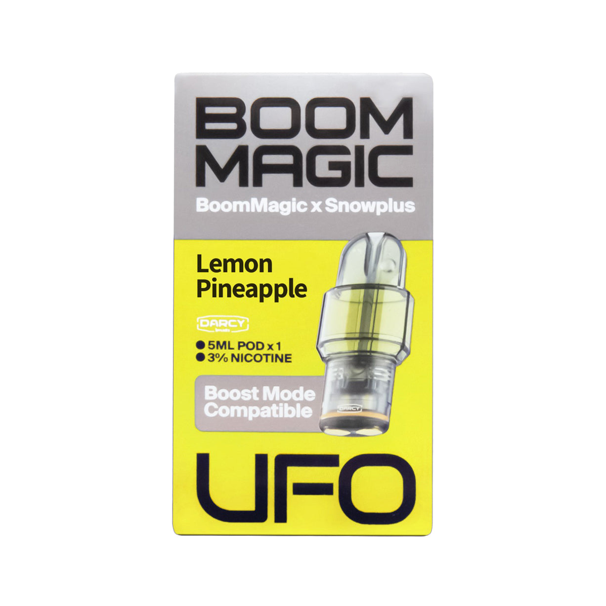 雪加正品 Snowplus×Boom Magic 联名 UFO 烟弹 5ml 大容量 适配悦刻 4/5/6/7 代 | 2颗起售