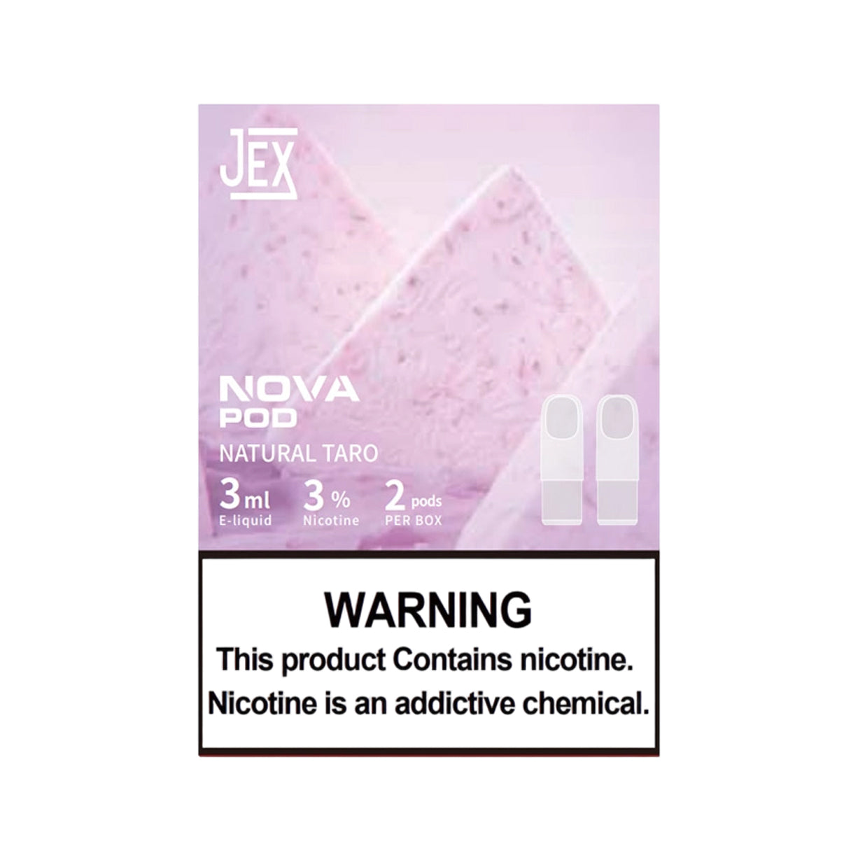 极星正品通配弹 JEX NOVA POD 两颗装 3ml×2 | 兼容 4/5/6/7 代烟杆 | 多口味任选
