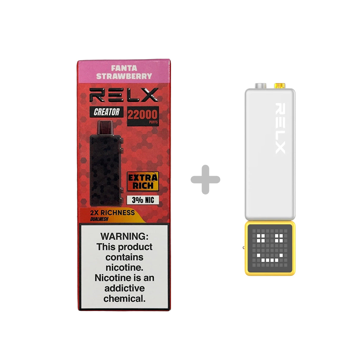 悦刻RELX正品积木乐高RELX Creator 22000口 | 套餐多口味搭配 | 适配1代/2代/3代弹杆