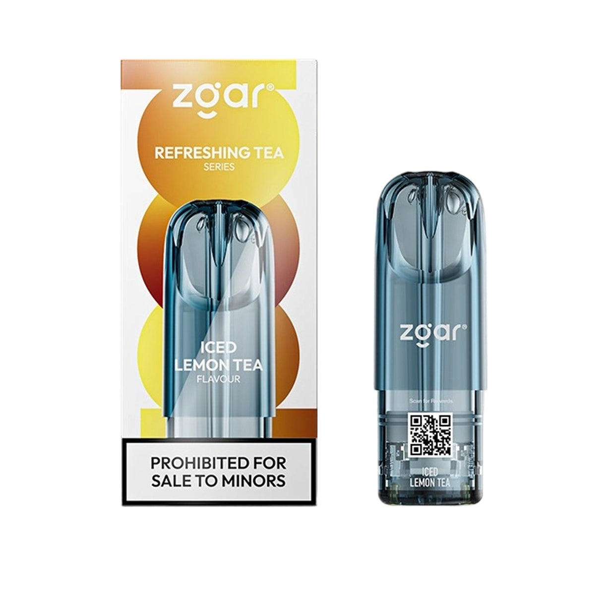 Zgar冰熊6.0s烟弹-3.0ml单颗装-冻柠茶口味