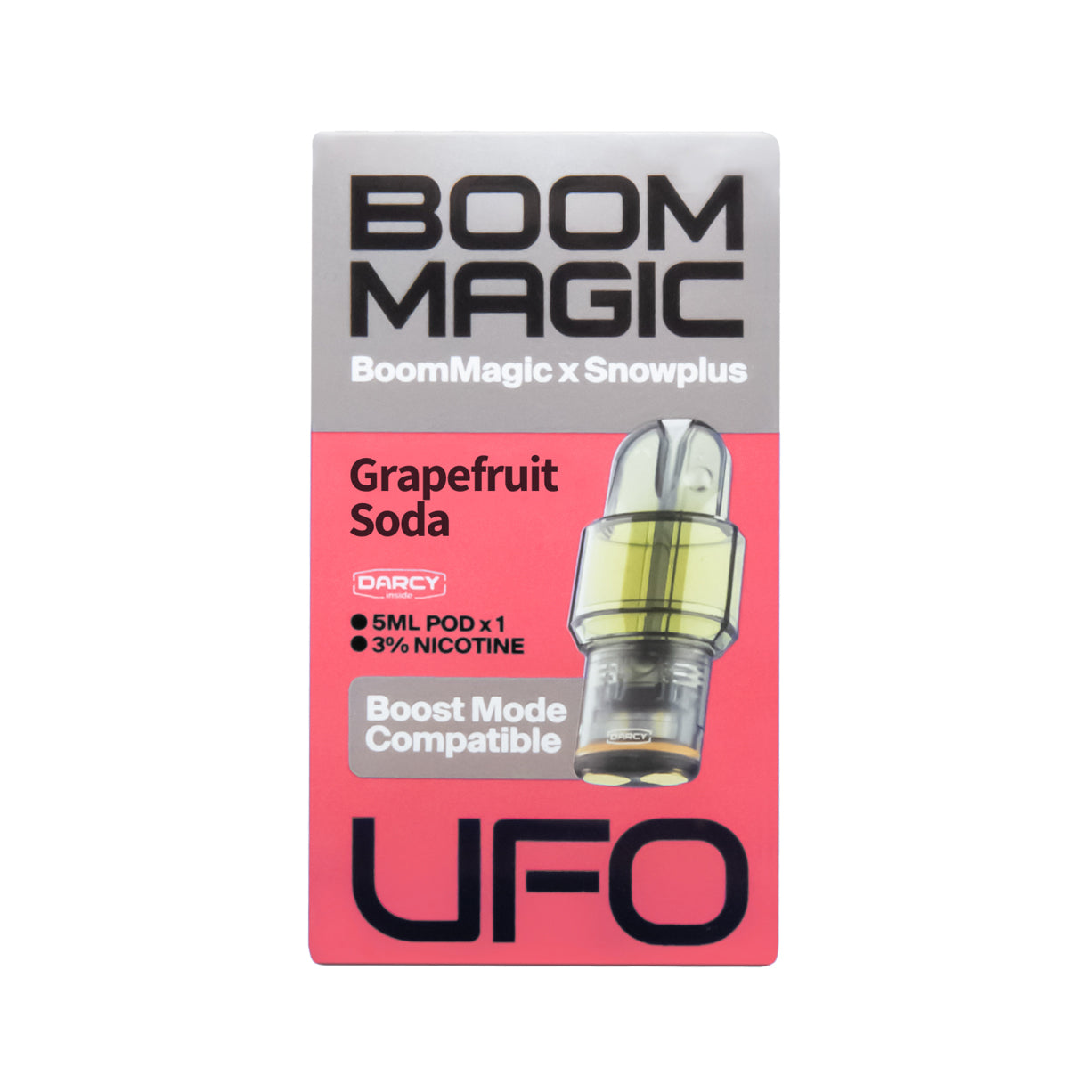 雪加正品 Snowplus×Boom Magic 联名 UFO 烟弹 5ml 大容量 适配悦刻 4/5/6/7 代 | 2颗起售