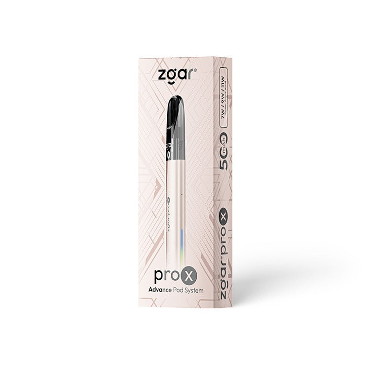 冰熊ZGAR正品升级版ZGAR PRO-X可换弹烟杆|双侧炫彩流光灯效|四颜色可选（适配所有冰熊烟弹及4/5/6/7代烟弹）